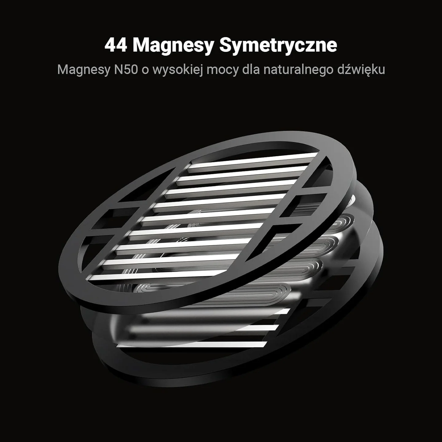 Magnesy N50 i precyzyjna kontrola przetwornika